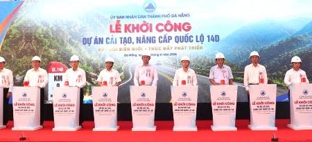 Đà Nẵng: Khởi công dự án cải tạo, nâng cấp Quốc lộ 14D hơn 4.500 tỷ đồng
