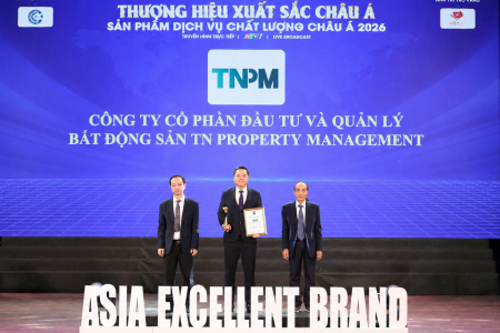 TNPM được vinh danh với Cúp Vàng Dịch vụ chất lượng châu Á - Thái Bình Dương 2026