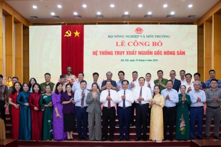 An Hà đồng hành cùng Bộ Nông nghiệp và Môi trường triển khai Hệ thống truy xuất nguồn gốc nông sản Việt Nam