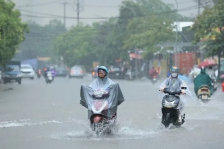 Thời tiết ngày 4/7: Bắc Bộ mưa to, nhiều nơi có nguy cơ ngập úng