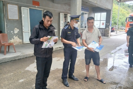 Hải quan cửa khẩu Cầu Treo: Phát hiện, xử lý 18 vụ vi phạm trong 6 tháng