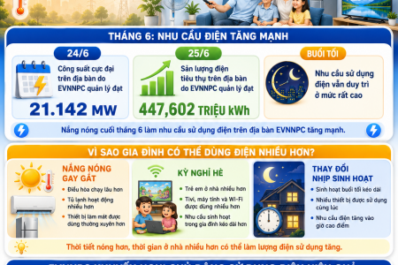 Từ những ngày nắng nóng kỷ lục đến thay đổi trong sử dụng điện