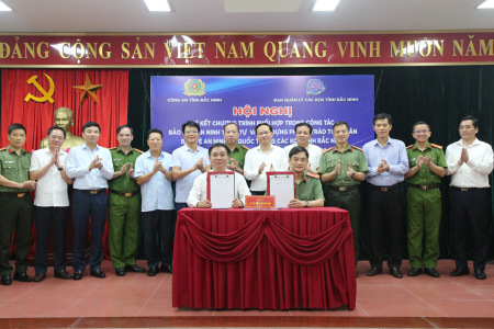 Bắc Ninh: Phối hợp bảo đảm an ninh, trật tự trong khu công nghiệp