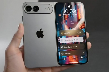 iPhone màn hình gập của Apple lộ thông số pin kép và cơ chế bảo mật Touch ID mới