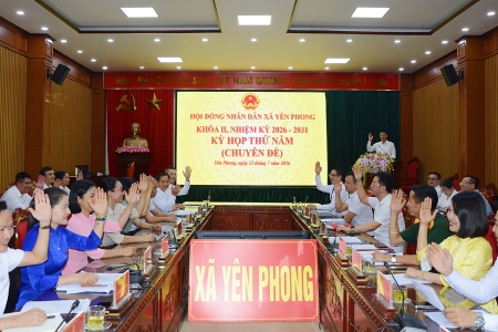 Bắc Ninh: Thông qua chủ trương thành lập phường Yên Phong
