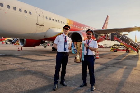 Vietjet và Ngân hàng số Vikki trở thành đơn vị đồng hành cùng ASEAN United FC
