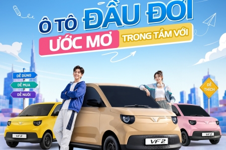 Vinfast VF2 chính thức nhận đặt cọc - ưu đãi 8 triệu đồng trong 3 ngày ‘vàng’