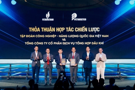 Petrovietnam và PETROSETCO tăng cường liên kết, nâng cao giá trị thương hiệu chuỗi dịch vụ năng lượng