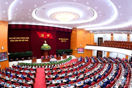 Ngày làm việc thứ nhất Hội nghị lần thứ ba Ban Chấp hành Trung ương Đảng khóa XIV