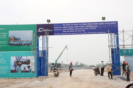 Bắc Ninh đẩy nhanh tiến độ các dự án tái định cư phục vụ giải phóng mặt bằng Dự án sân bay Gia Bình.