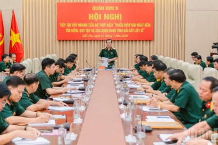 Quân khu 9 tiếp tục đẩy nhanh tiến độ thực hiện “Chiến dịch 500 ngày đêm”