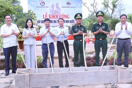 Quảng Trị: Khởi công đường link M88 mới nhất Tượng đài “Nghe lời non nước” tại Đồn Biên phòng Triệu Vân