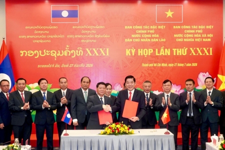 Việt Nam-Lào thống nhất tiếp tục đẩy mạnh tìm kiếm, hồi hương hài cốt liệt sĩ mùa khô 2026-2027