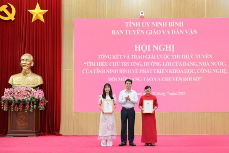 Ninh Bình: Hơn 219.000 lượt tham gia cuộc thi về khoa học, công nghệ và chuyển đổi số