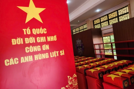 Đã quy tập được 144 hài cốt liệt sĩ tại Công viên Lê Thị Riêng