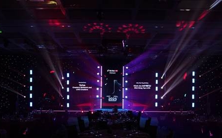 Hồng Minh tỏa sáng tại đêm tiệc Year End Party Tiktok 2025
