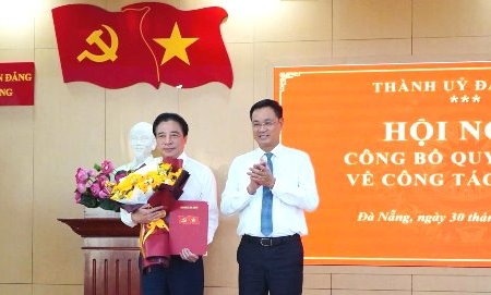 Đà Nẵng: Ban Thường vụ Thành ủy công bố quyết định về công tác cán bộ chủ chốt
