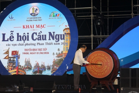 Lễ hội Cầu ngư Phan Thiết: Di sản văn hóa góp phần định vị thương hiệu vùng biển