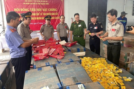 Xử lý hơn 10.600 vụ buôn lậu và gian lận thương mại trong tháng 7