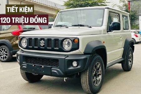 Đại lý xả kho ô tô tồn năm 2024, Suzuki Jimny giảm giá kỷ lục hàng trăm triệu đồng