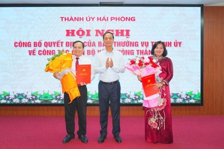 Hải Phòng: Đồng chí Phạm Hưng Hùng được bổ nhiệm giữ chức vụ Chánh Văn phòng Thành ủy