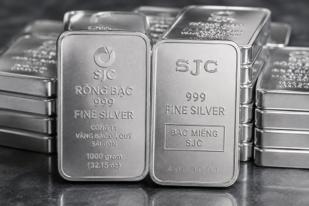 Giá bạc hôm nay 12/8: Tăng trở lại