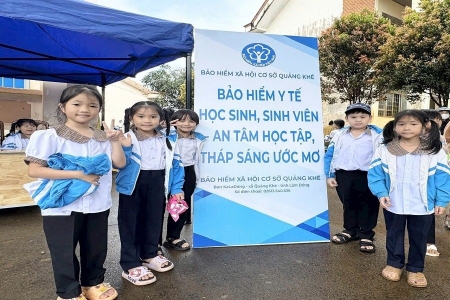 Lâm Đồng hỗ trợ 55% mức đóng BHYT cho học sinh, sinh viên năm học 2026-2027