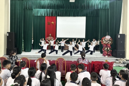 Khép lại một mùa hè rực rỡ, Trường THCS Tân Thắng sẵn sàng cho hành trình mới