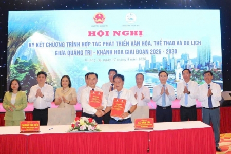 Quảng Trị - Khánh Hòa tăng cường liên kết phát triển văn hóa, thể thao và du lịch