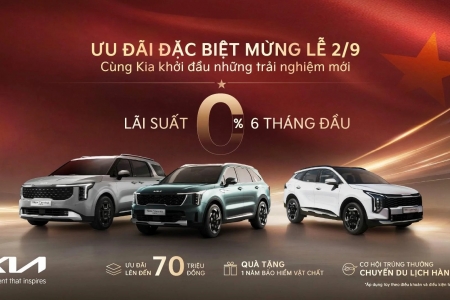 THACO AUTO triển khai nhiều ưu đãi dịp Quốc khánh 2/9