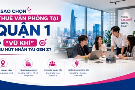 Bài toán thuê văn phòng Quận 1: Làm sao cắt giảm chi phí vận hành tối đa?
