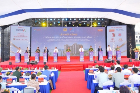Alphanam khởi công dự án nhà ở xã hội đầu tiên tại Cao Bằng