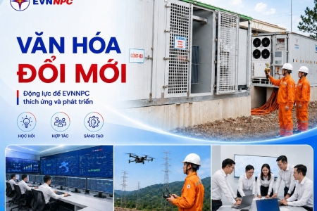 Văn hóa đổi mới - động lực để EVNNPC thích ứng và phát triển trong kỷ nguyên mới
