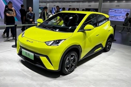 BYD chuẩn bị trình làng mẫu hatchback điện cỡ lớn Great Seagull
