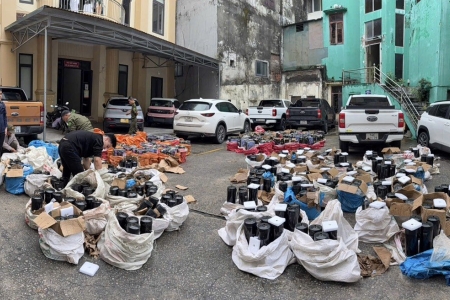 Quảng Ninh: Tuyên án 6 đối tượng buôn bán hơn 1,6 tấn khí N2O