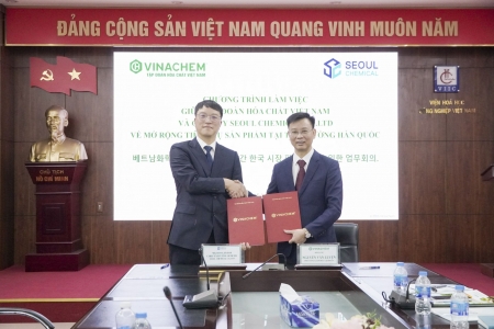 Vinachem và Seoul Chemical thúc đẩy hợp tác, mở rộng tiêu thụ sản phẩm tại thị trường Hàn Quốc