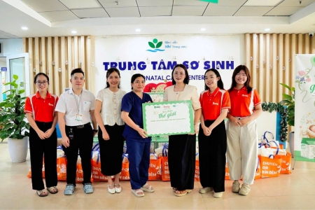 Gooby Việt Nam đồng hành cùng gia đình bệnh nhi tại Bệnh viện Nhi Trung ương