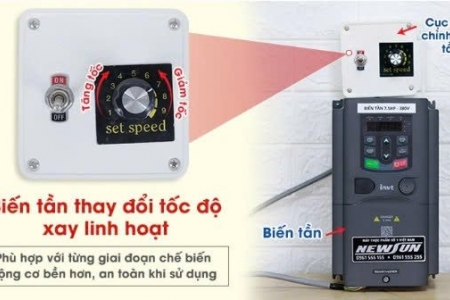 Tối ưu hiệu suất xưởng giò nhờ hệ thống biến tần của máy xay giò chả bằng điện