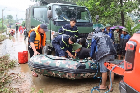 Thái Nguyên: Sẵn sàng ứng phó hiệu quả các tình huống mưa, bão, lũ lụt, sạt lở đất, thiên tai, sự cố