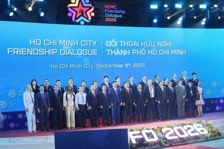 Gần 500 đại biểu dự Đối thoại Hữu nghị TP.HCM lần thứ 3 năm 2026