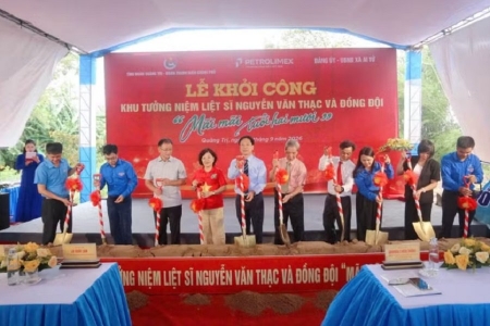 Quảng Trị: Khởi công xây dựng khu tưởng niệm liệt sĩ Nguyễn Văn Thạc và đồng đội