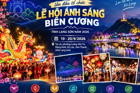 Lạng Sơn lần đầu tổ chức Lễ hội Ánh sáng biên cương