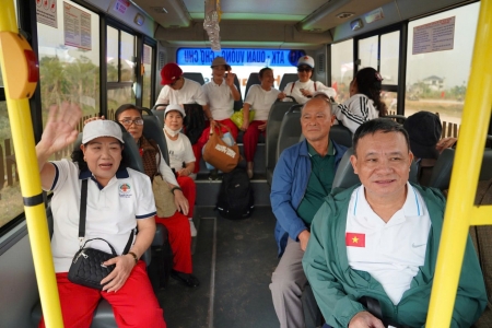 Thái Nguyên bố trí 20 xe buýt miễn phí đưa, đón cổ động viên đến sân