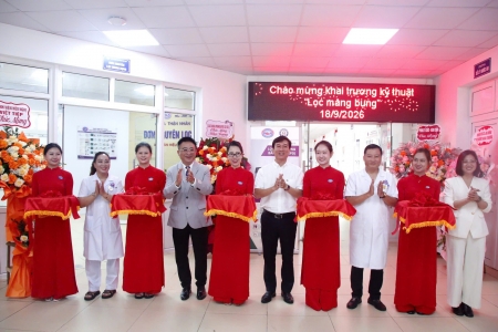 Bệnh viện Hữu nghị Việt Tiệp nâng cao hiệu quả điều trị cho bệnh nhân suy thận với kỹ thuật lọc màng bụng