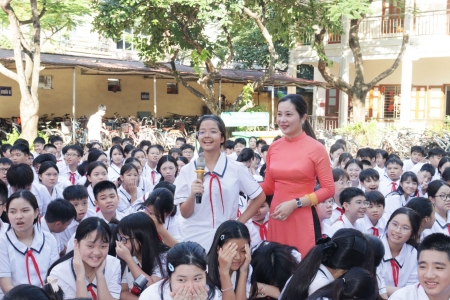 Hải Phòng: Truyền thông phân loại rác thải và bảo vệ môi trường cho các em học sinh