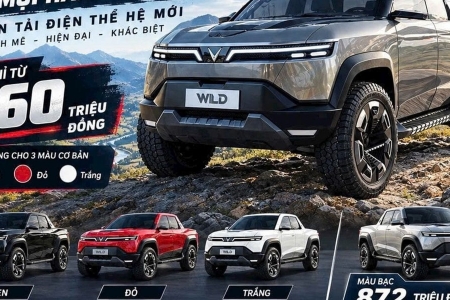 VinFast VF Wild ra mắt với động cơ hybrid REEV