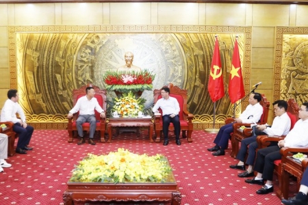 Đoàn doanh nghiệp Trung Quốc tìm hiểu cơ hội đầu tư tại Bắc Ninh