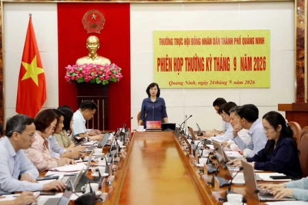 Thường trực HĐND thành phố Quảng Ninh họp phiên thường kỳ tháng 9