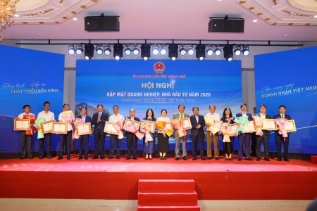 BSR cùng các đơn vị thành viên PETROVIETNAM được vinh danh tại Hội nghị doanh nghiệp Quảng Ngãi 2026