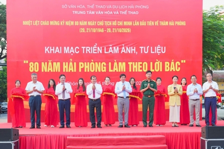 Triển lãm “80 năm Hải Phòng làm theo lời Bác”